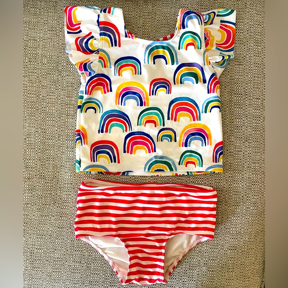 SOLD Size 24M Harper Canyon Rainbow 2pc Swimsuit 50 UPF